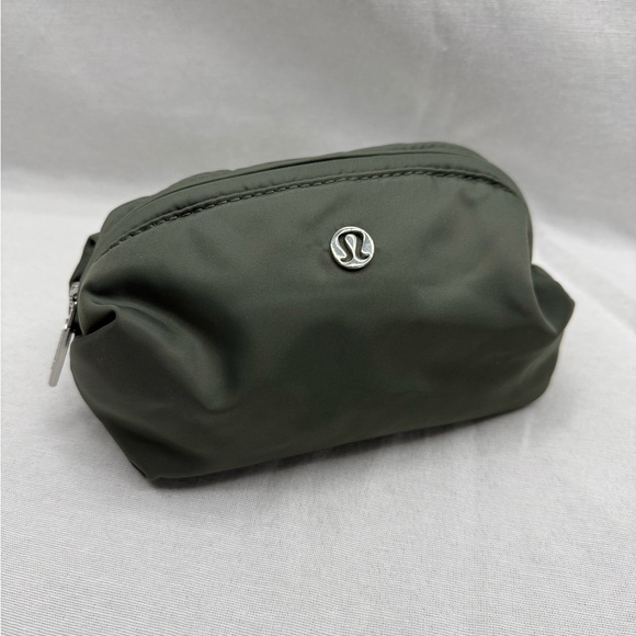 Lululemon Feeling Ready Mini Pouch - Green Gray - Picture 1 of 10